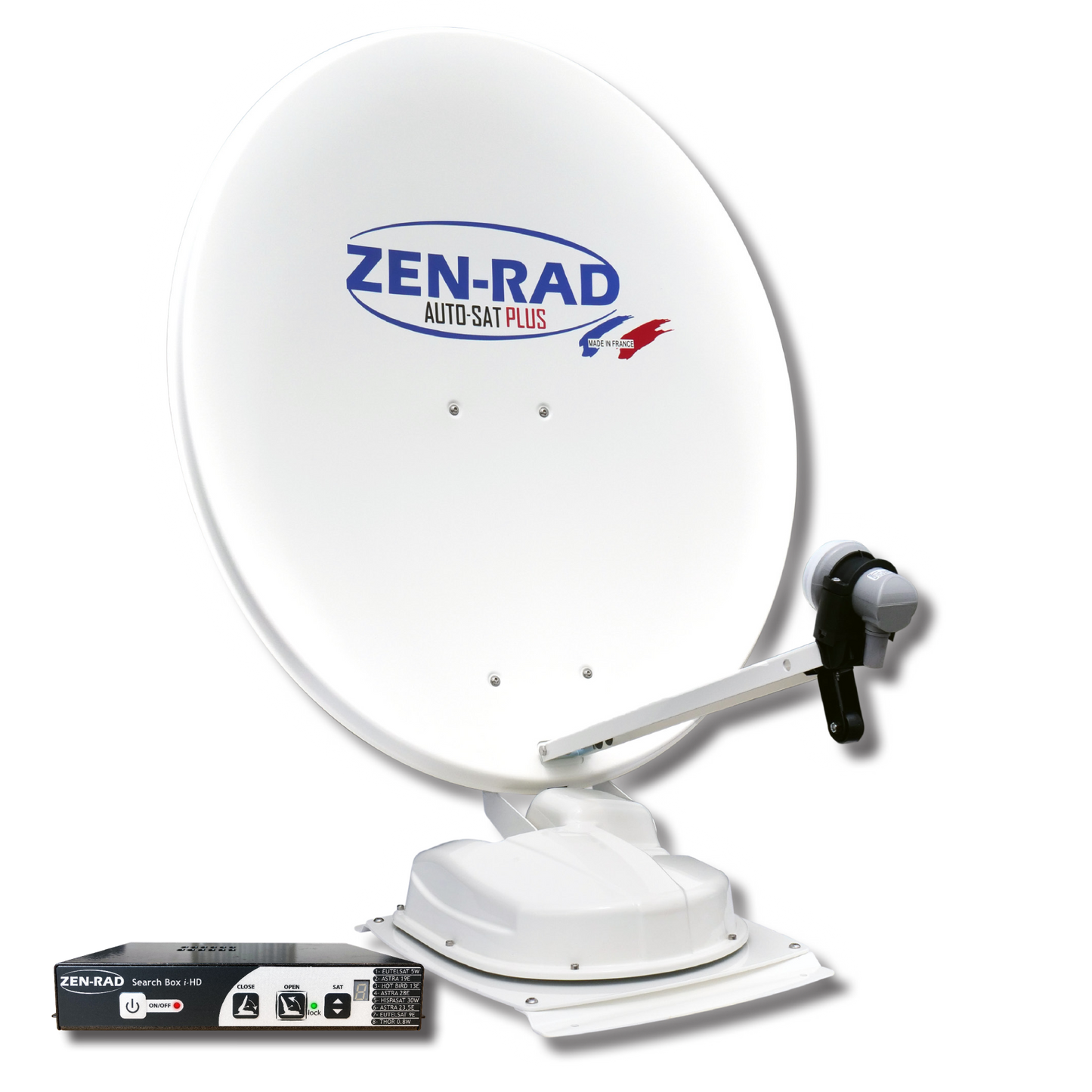Antenne satellite automatique - AUTO-SAT PLUS 85 + SEARCH BOX i-HD