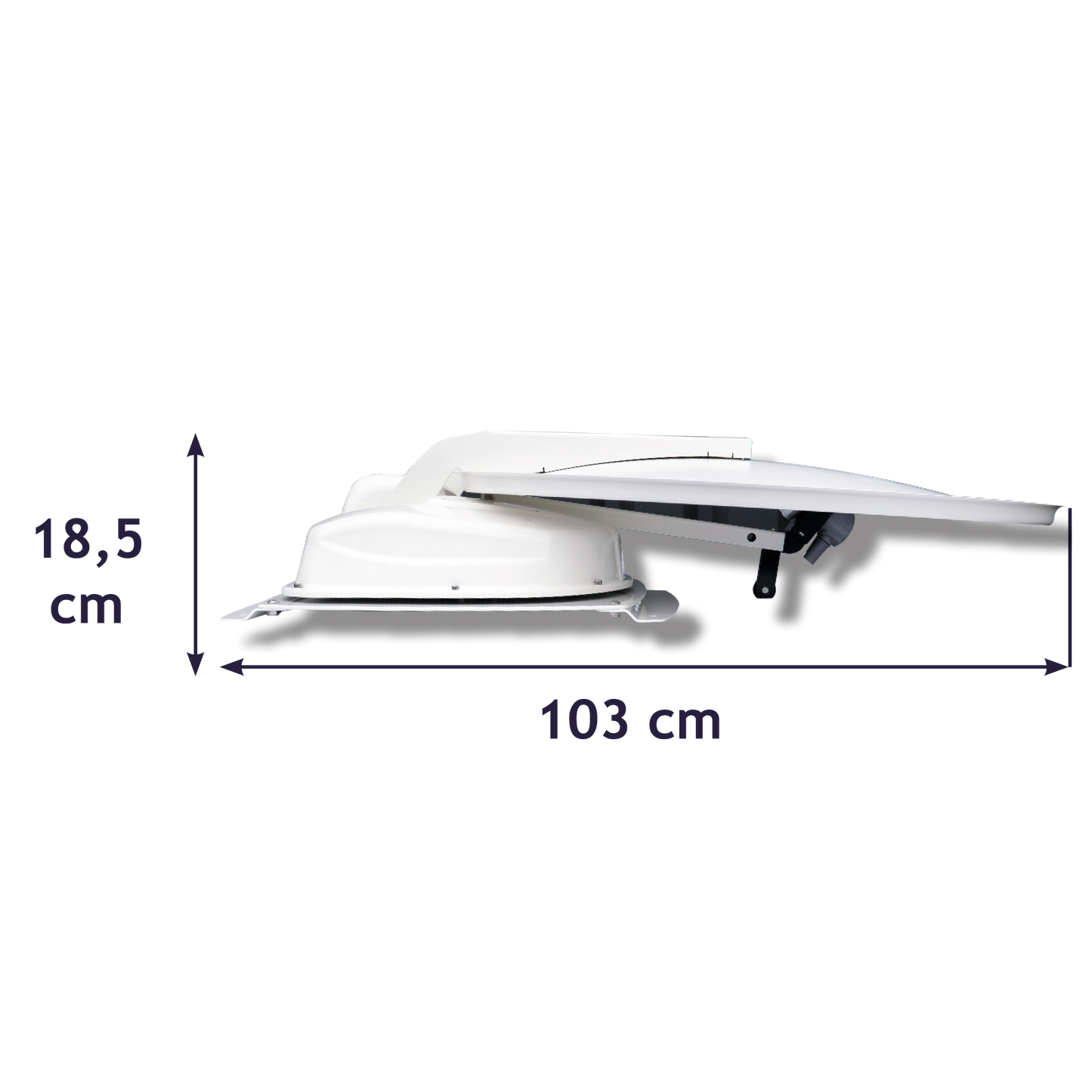 Antenne satellite automatique - AUTO-SAT PLUS 85 + SEARCH BOX i-HD