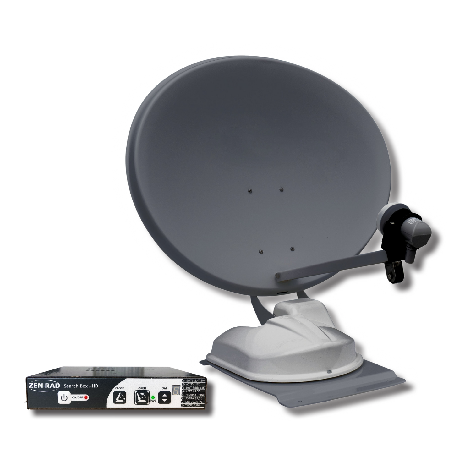 Antenne satellite automatique - AUTO-SAT Compact 60 + SEARCH BOX i-HD