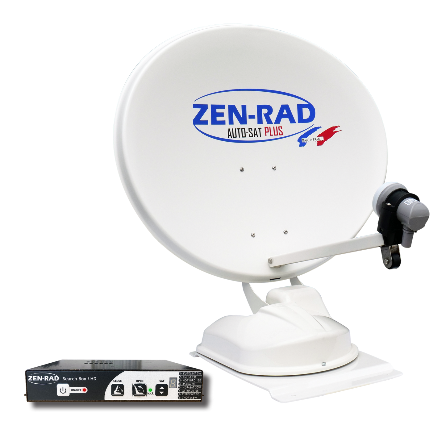 Antenne satellite automatique - AUTO-SAT Compact 60 + SEARCH BOX i-HD