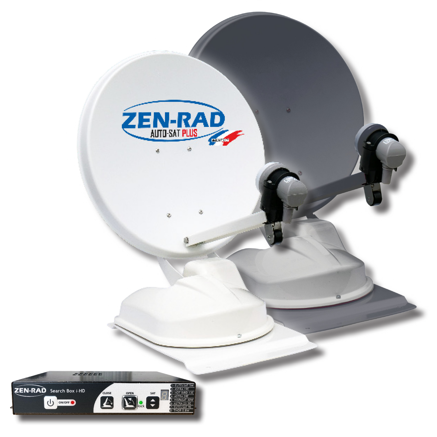 Antenne satellite automatique - AUTO-SAT Compact 40 + SEARCH BOX i-HD