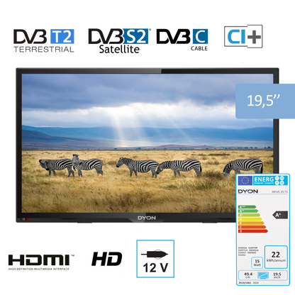 Téléviseur pour camping-car - ZEN-RAD Dyon 19"