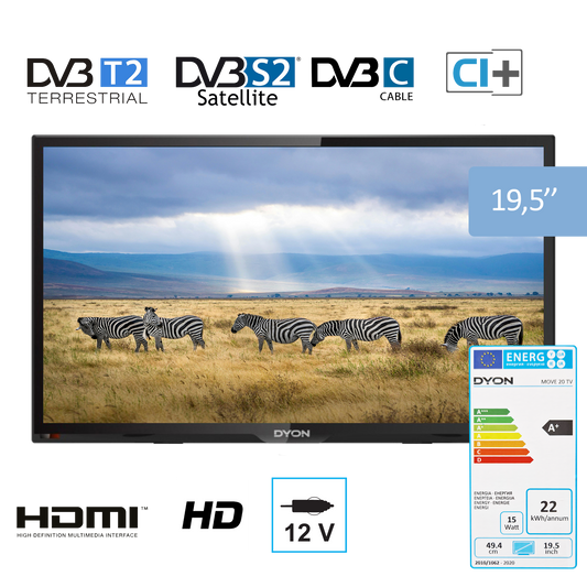 Téléviseur pour camping-car - ZEN-RAD Dyon 19"