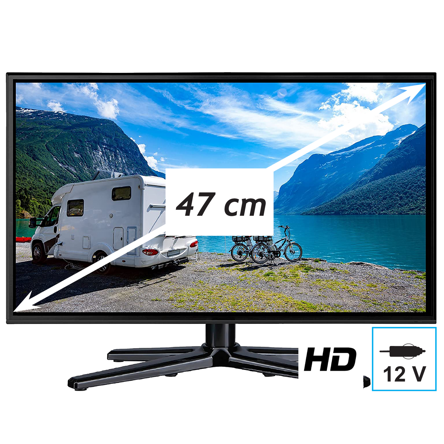 🏷️Téléviseur pour camping-car - ZEN-RAD Reflexion 19
