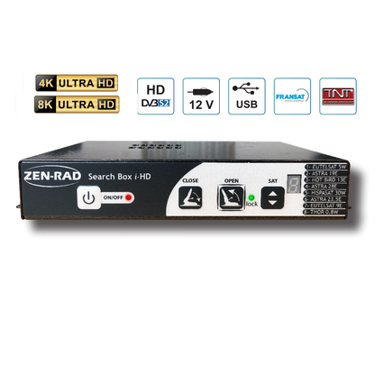 Antenne satellite automatique - AUTO-SAT Compact 60 + SEARCH BOX i-HD