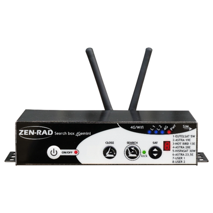 🏷️Antenne satellite automatique + Internet - AUTO-SAT 4Gemini 65 + SEARCH BOX 4Gemini